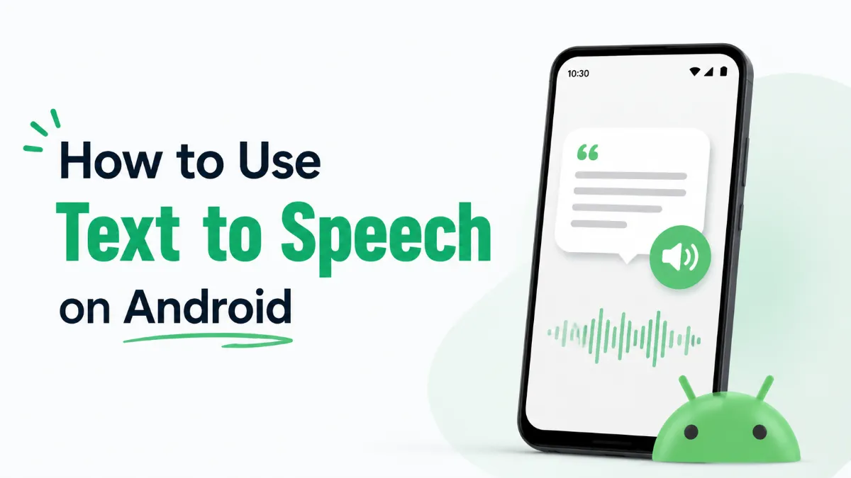 How to Use Text to Speech on Android: Built-In Features and Best Apps