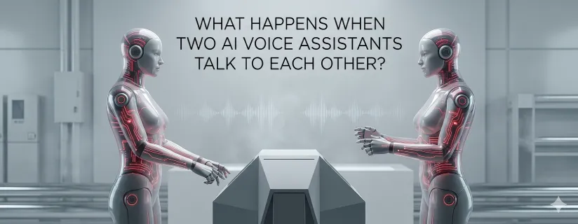 What Happens When Two AI Voice Assistants Talk to Each Other?