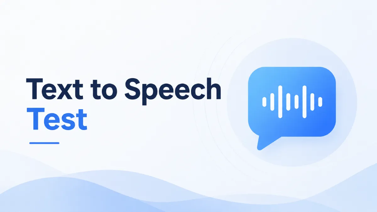 text-to-speech-test